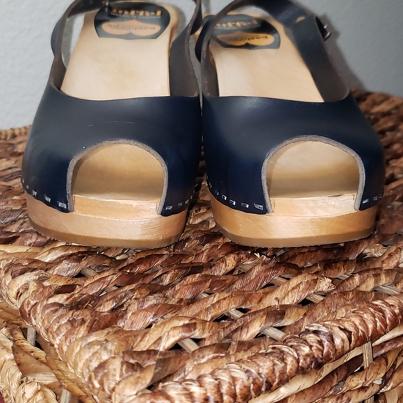 Swedish Hasbeens Peep toe Sandals - Picture 5 of 5